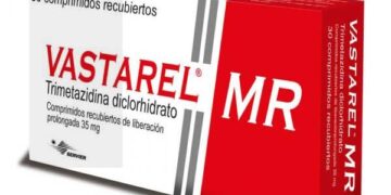 فاستاريل ام ار   Vastarel – MR  لعلاج الذبحة الصدرية